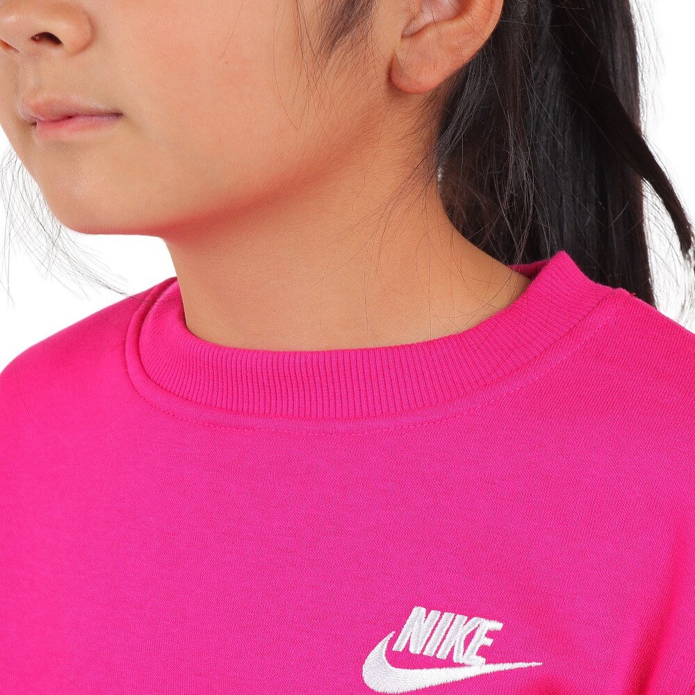 ナイキ（NIKE）（キッズ）ジュニア スウェットシャツ スポーツウェア クラブ フリース FD3006-615