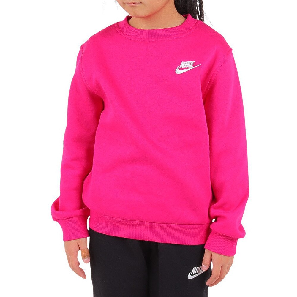 ナイキ（NIKE）（キッズ）ジュニア スウェットシャツ スポーツウェア クラブ フリース FD3006-615