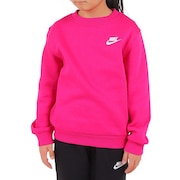 ナイキ(NIKE)(キッズ)ジュニア スウェットシャツ スポーツウェア クラブ フリース FD3006-615