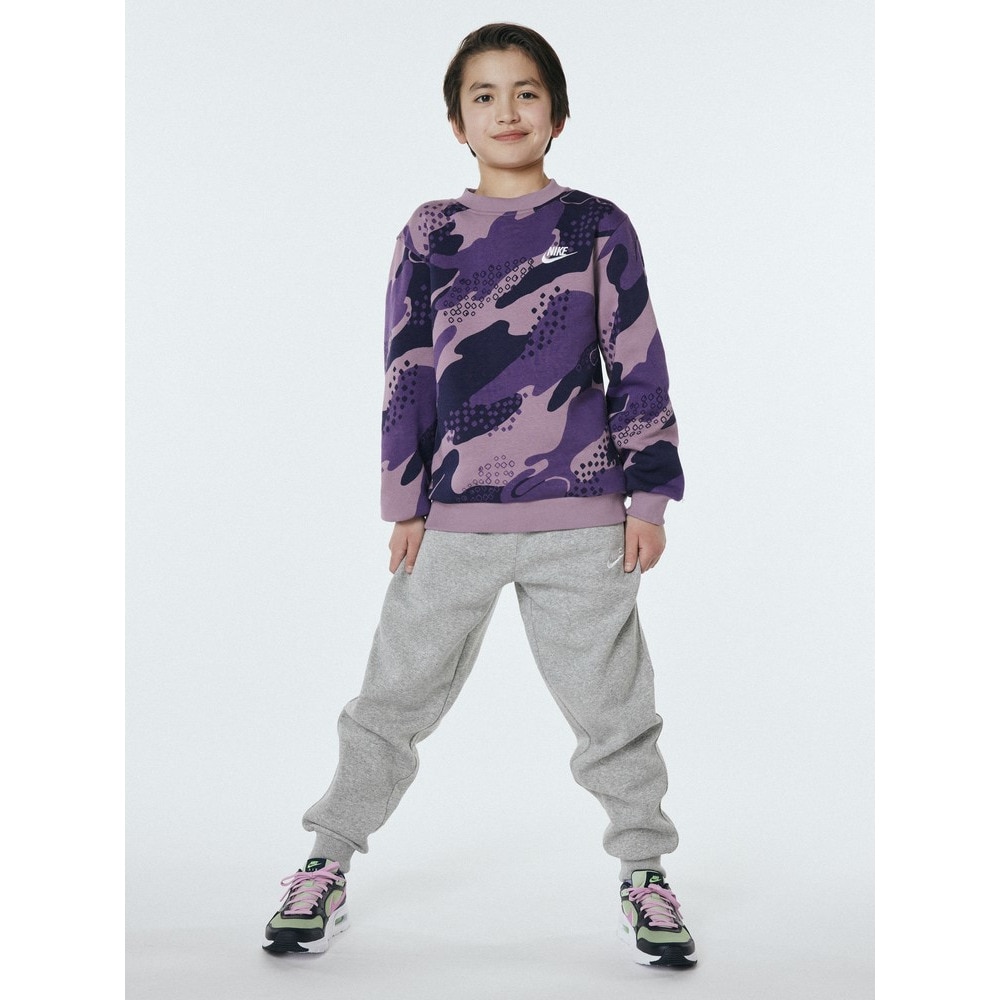 ナイキ（NIKE）（キッズ）スポーツウェア クラブ フリース ジュニアスウェットシャツ FD3172-599