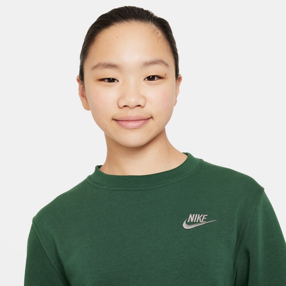 ナイキ（NIKE）（キッズ）ジュニア スポーツウェア クラブ+ コネクト クルーネック 長袖スウェットシャツ FD3178-323