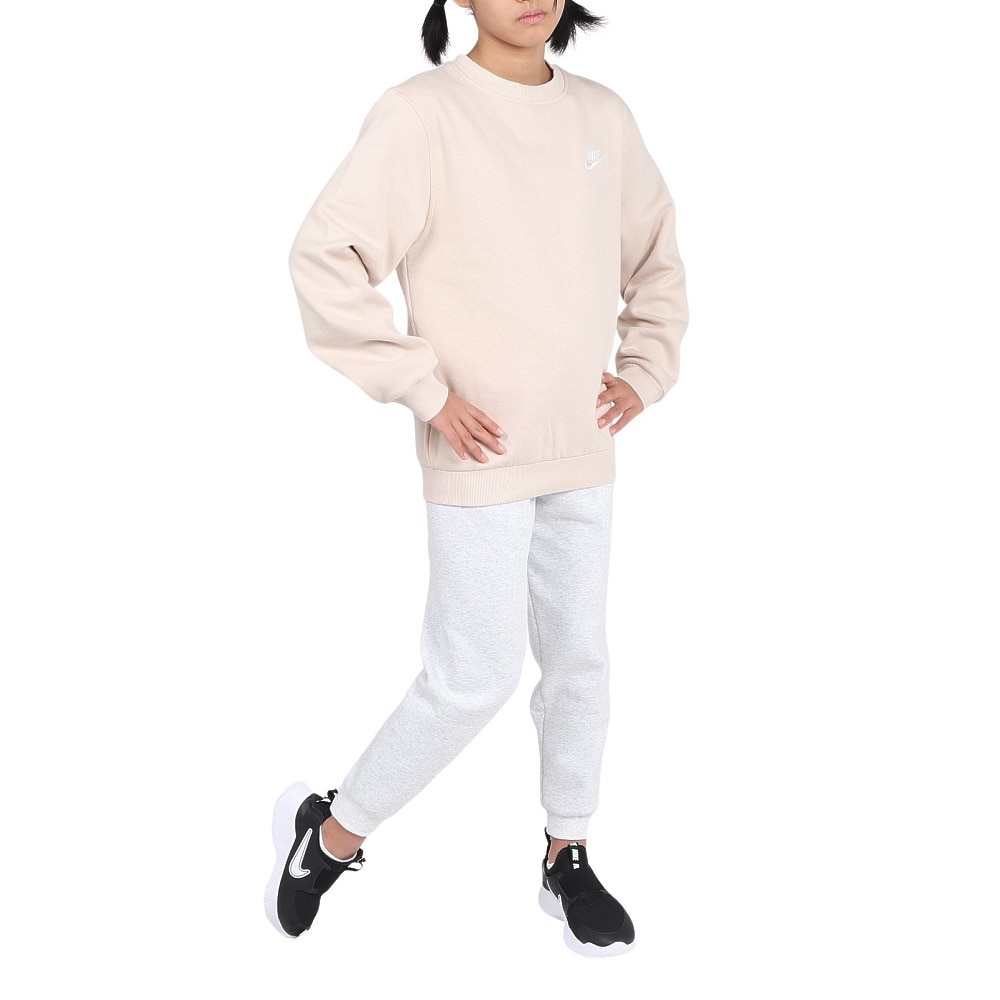 ナイキ（NIKE）（キッズ）ジュニア スポーツウェア クラブ フリース スウェットシャツ FD3006-126