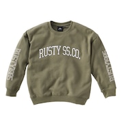 ラスティ（RUSTY）（キッズ）キッズ ロゴスウェット 982011OLV