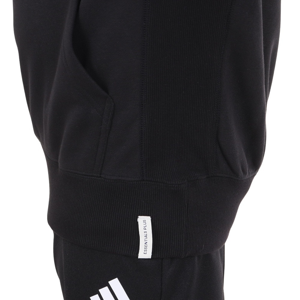 アディダス（adidas）（キッズ）キッズ エッセンシャルズ プラス ルーズフィット スリーストライプス フレンチテリー スウェットシャツ KWF33-JE1713