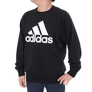 アディダス（adidas）（キッズ）ジュニア エッセンシャルズ プラス ビッグロゴ クルーネックスウェット KWF35-JE1725