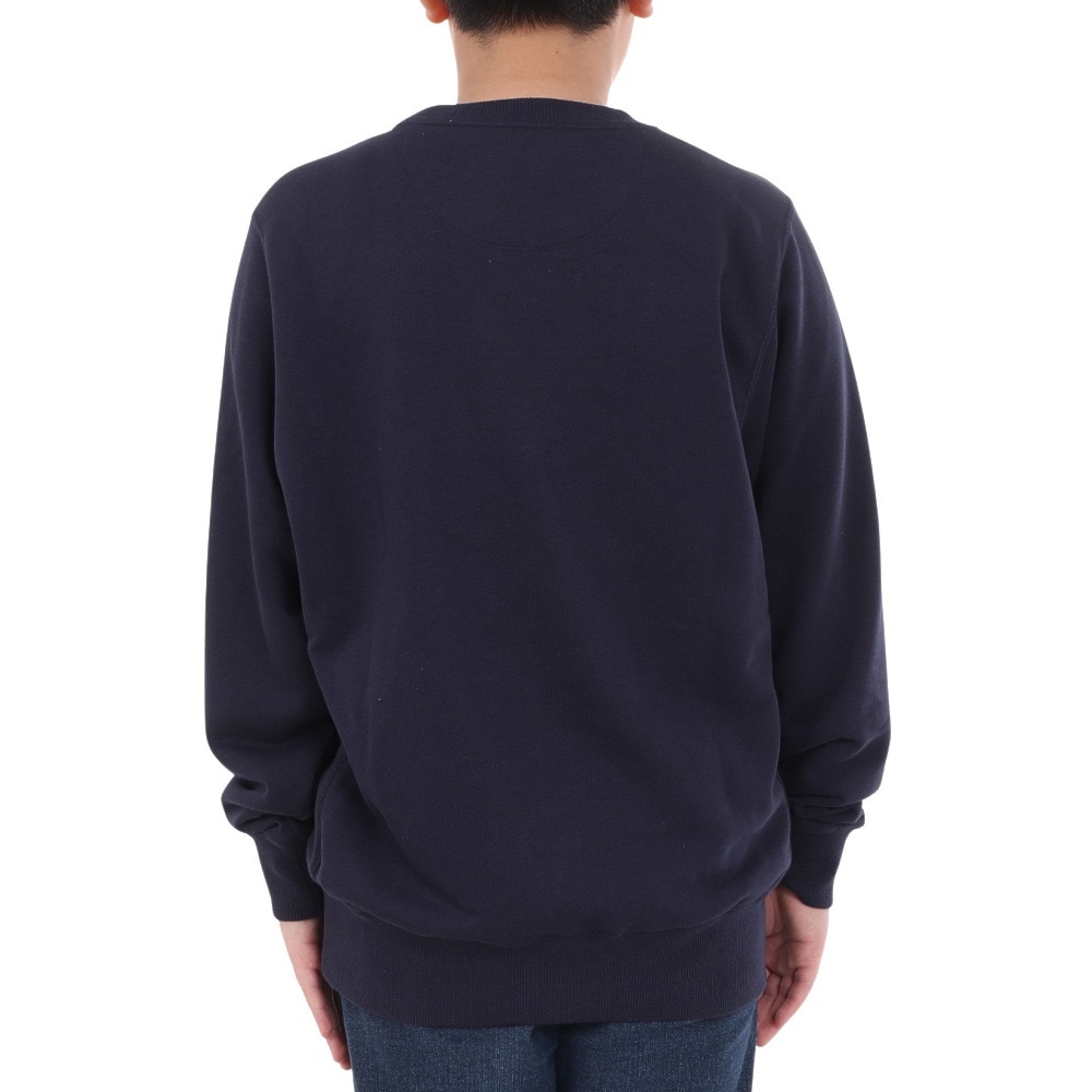 アディダス（adidas）（キッズ）ジュニア エッセンシャルズ プラス ビッグロゴ クルーネックスウェット KWF35-JE1726