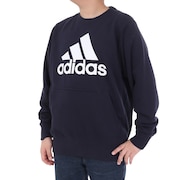 アディダス（adidas）（キッズ）ジュニア エッセンシャルズ プラス ビッグロゴ クルーネックスウェット KWF35-JE1726