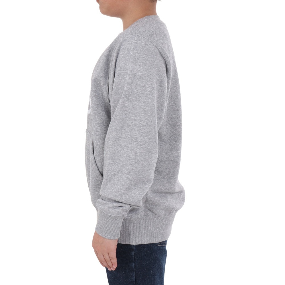 アディダス（adidas）（キッズ）ジュニア エッセンシャルズ プラス ビッグロゴ クルーネックスウェット KWF35-JE1727