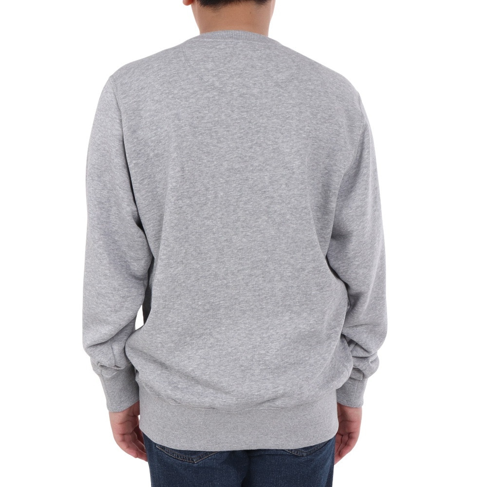アディダス（adidas）（キッズ）ジュニア エッセンシャルズ プラス ビッグロゴ クルーネックスウェット KWF35-JE1727