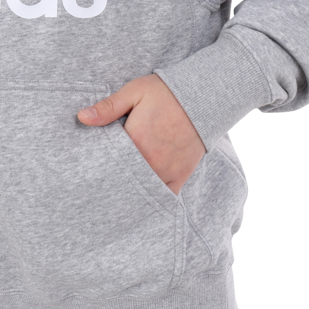 アディダス（adidas）（キッズ）ジュニア エッセンシャルズ プラス ビッグロゴ クルーネックスウェット KWF35-JE1727