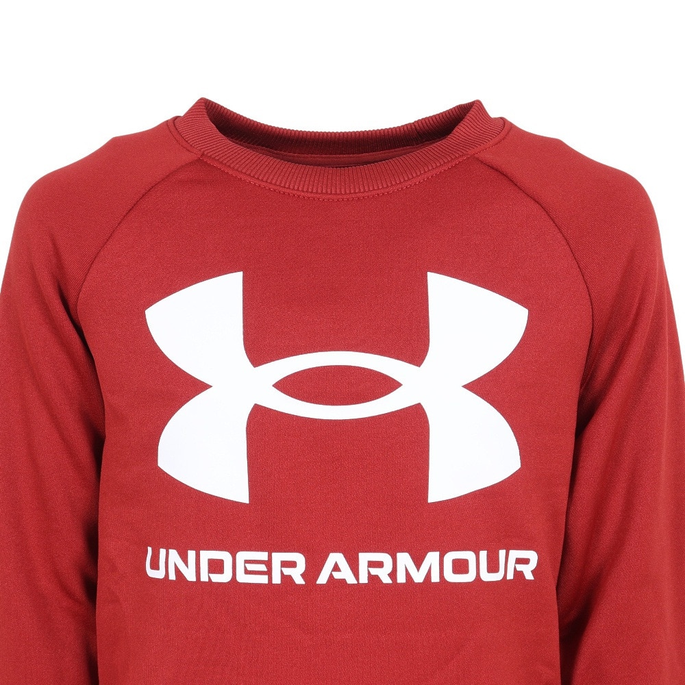 アンダーアーマー（UNDER ARMOUR）（キッズ）テック テリー ロゴ クルーネック 1381171 840