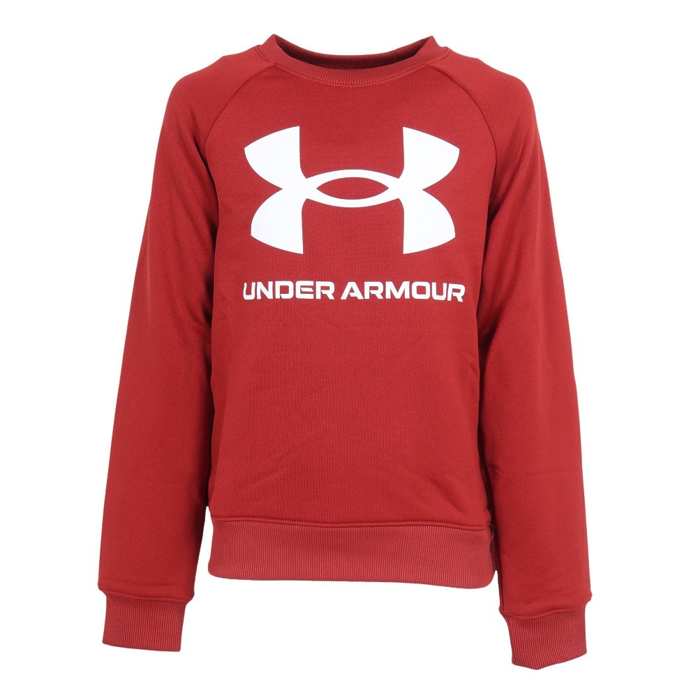 アンダーアーマー（UNDER ARMOUR）（キッズ）テック テリー ロゴ クルーネック 1381171 840