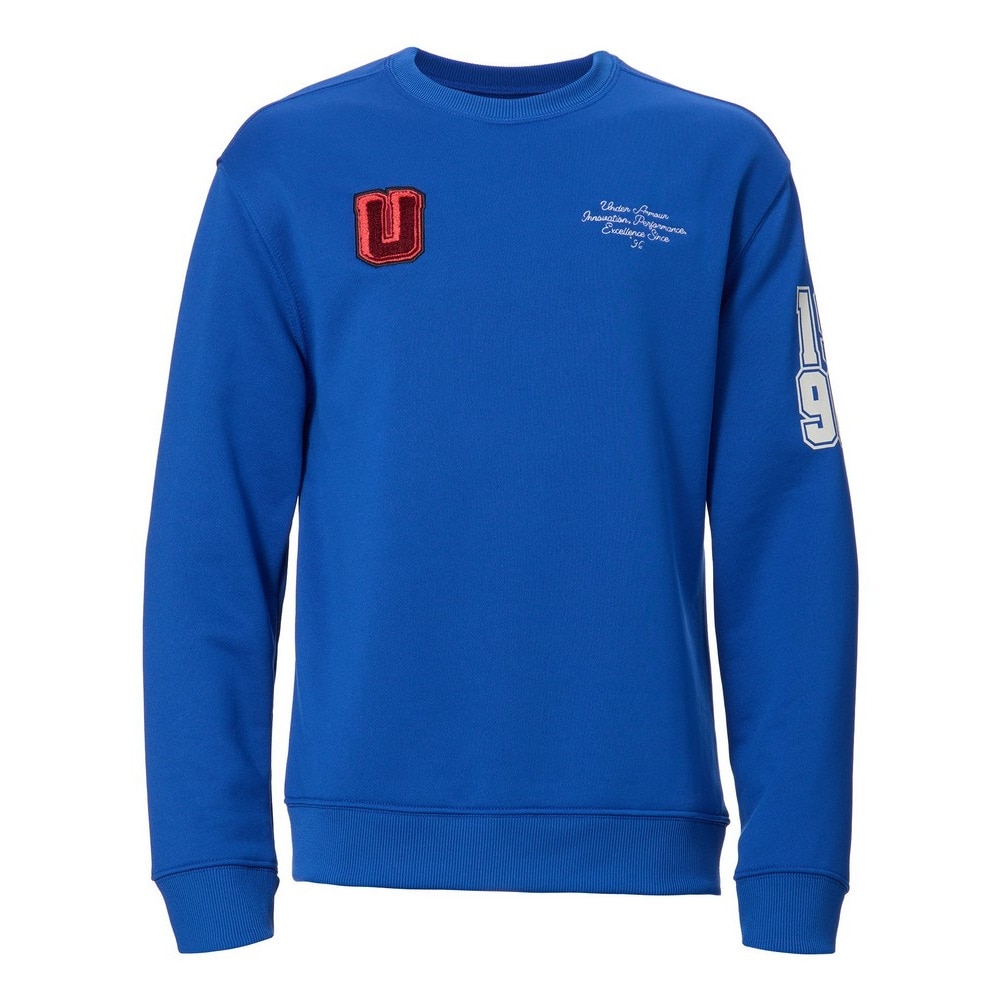 アンダーアーマー（UNDER ARMOUR）（キッズ）テック テリー グラフィック クルー 長袖 スウェット 1388668 432