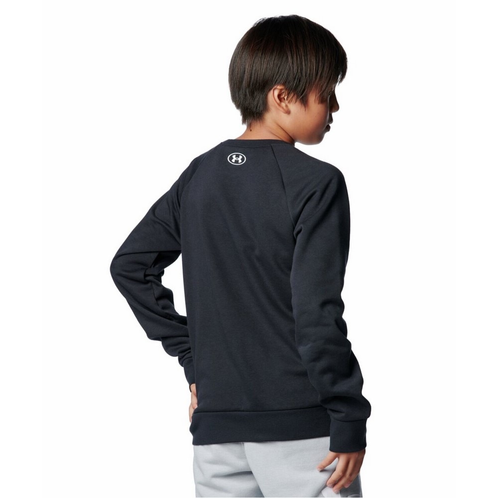アンダーアーマー（UNDER ARMOUR）（キッズ）ライバルフリース カレッジ クルーネック スウェットシャツ 6000886 001
