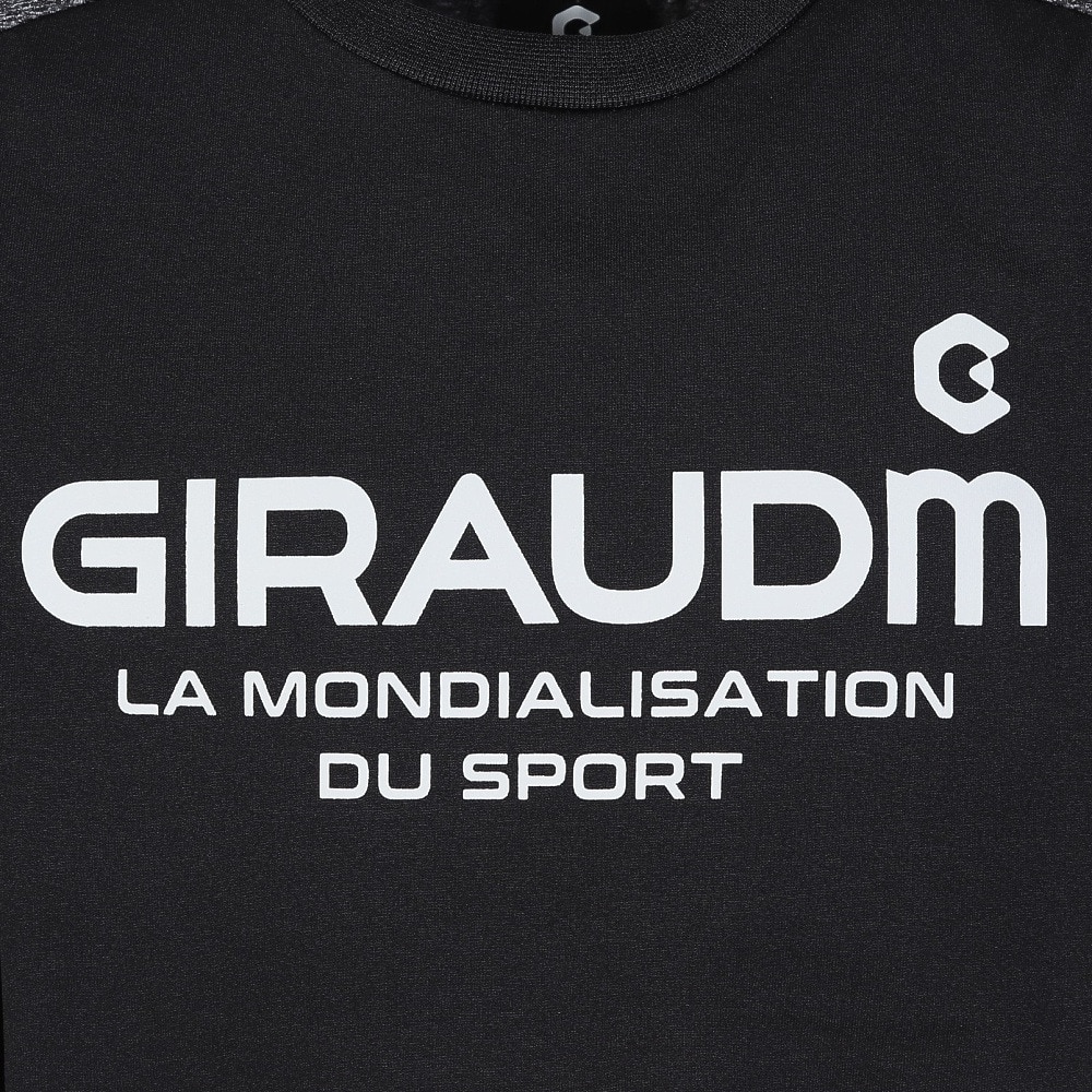ジローム（GIRAUDM）（キッズ）ジュニア PEACHBRUSHED クルーネック スウェット 4F0017-TR862-GRSD BLK