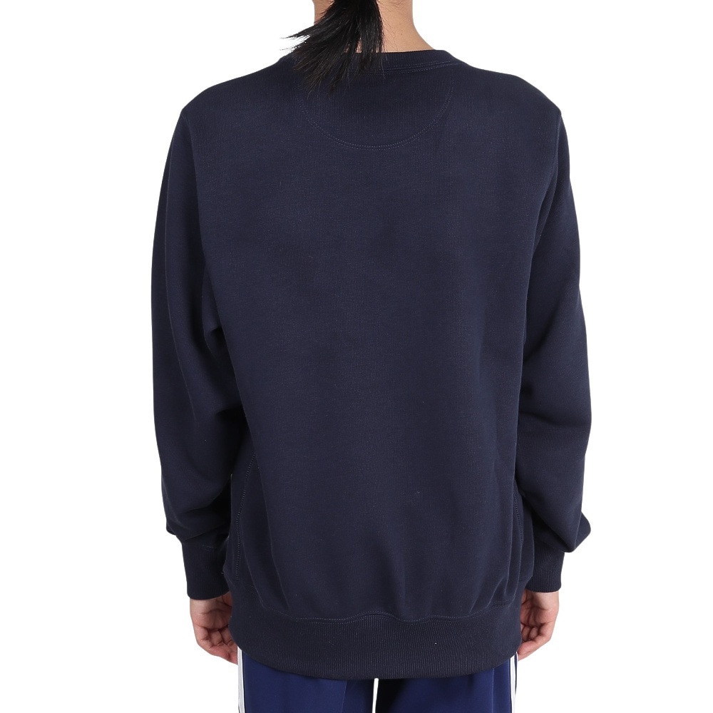 アディダス（adidas）（キッズ）ジュニア エッセンシャルズ プラス ルーズフィット ビッグロゴ フレンチテリー スウェットシャツ KWF35-JH3594