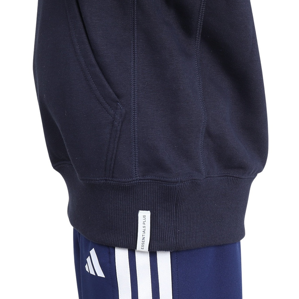アディダス（adidas）（キッズ）ジュニア エッセンシャルズ プラス ルーズフィット ビッグロゴ フレンチテリー スウェットシャツ KWF35-JH3594
