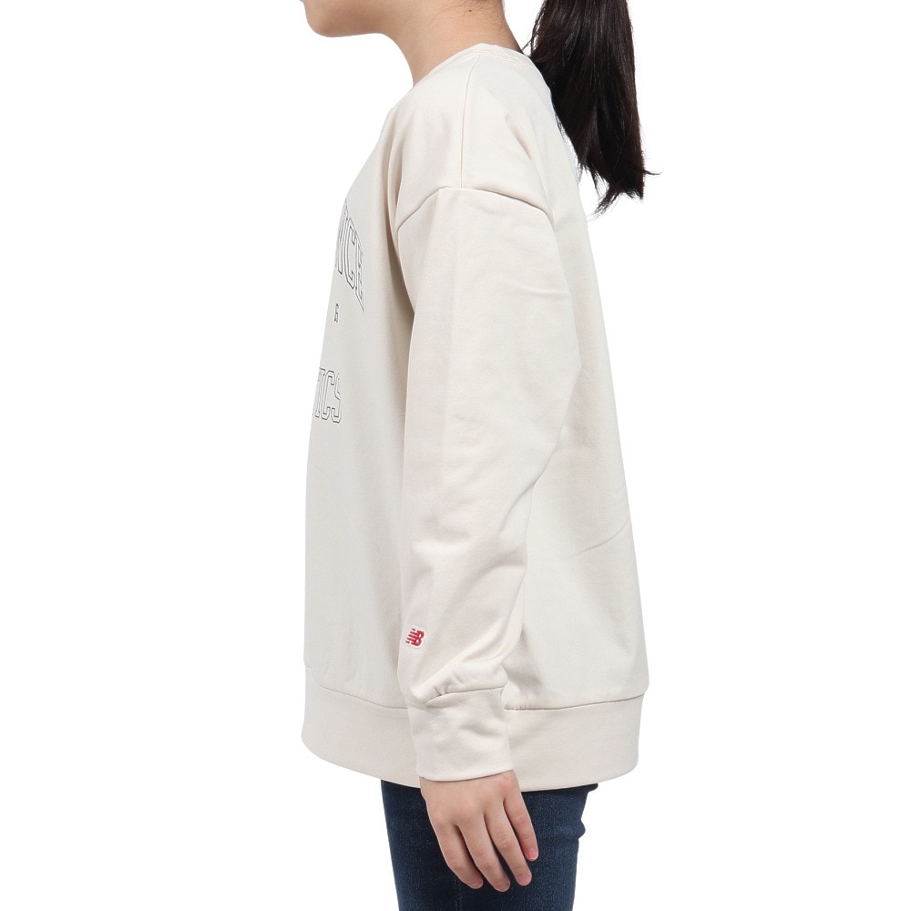 ニューバランス（new balance）（キッズ）吸水速乾 Graphic スウェットクルー 長袖 Tシャツ ABT45504LIN