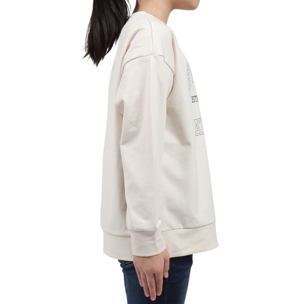 ニューバランス（new balance）（キッズ）吸水速乾 Graphic スウェットクルー 長袖 Tシャツ ABT45504LIN