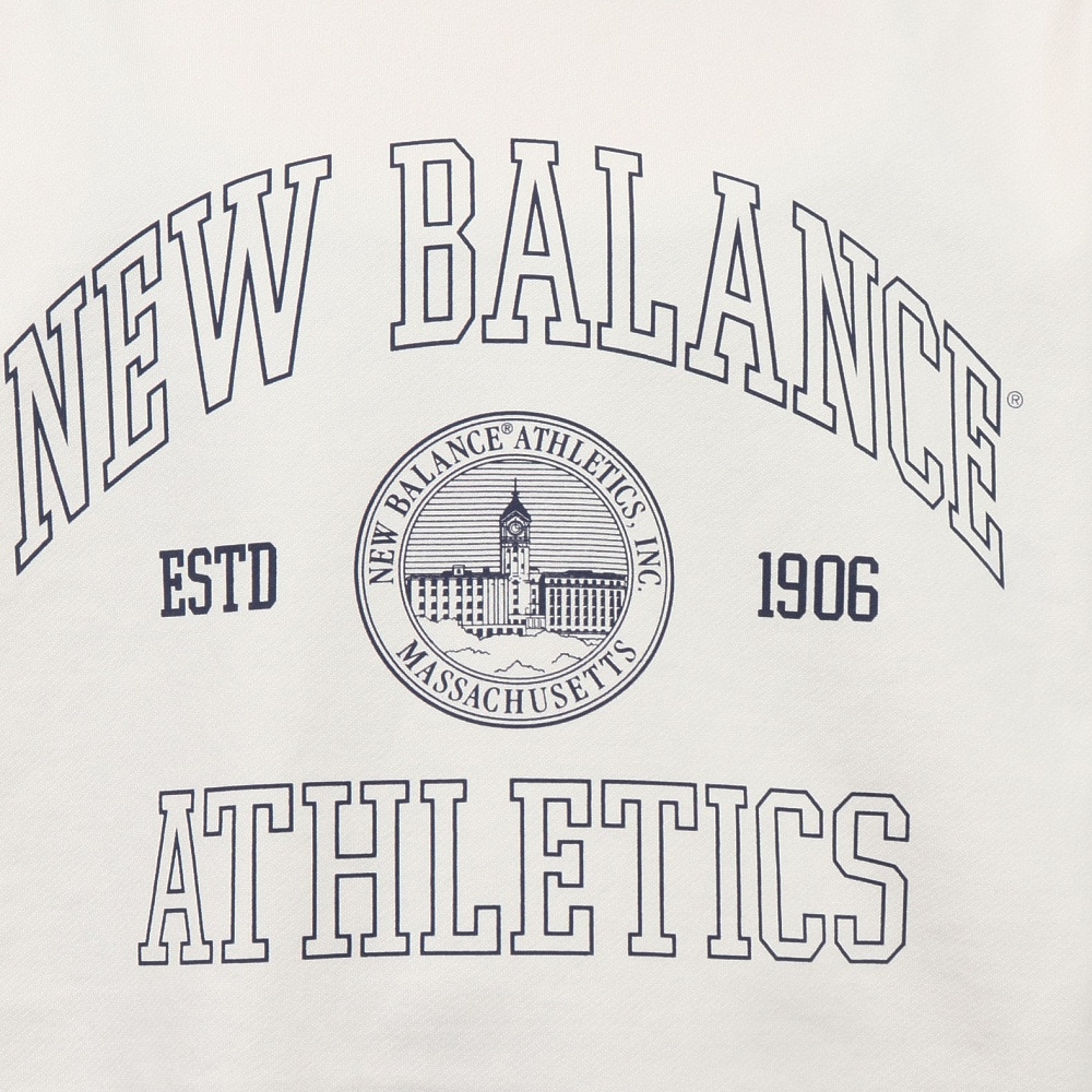 ニューバランス（new balance）（キッズ）吸水速乾 Graphic スウェットクルー 長袖 Tシャツ ABT45504LIN