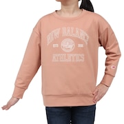(キッズ)吸水速乾 Graphic スウェットクルー 長袖 Tシャツ ABT45504LSW