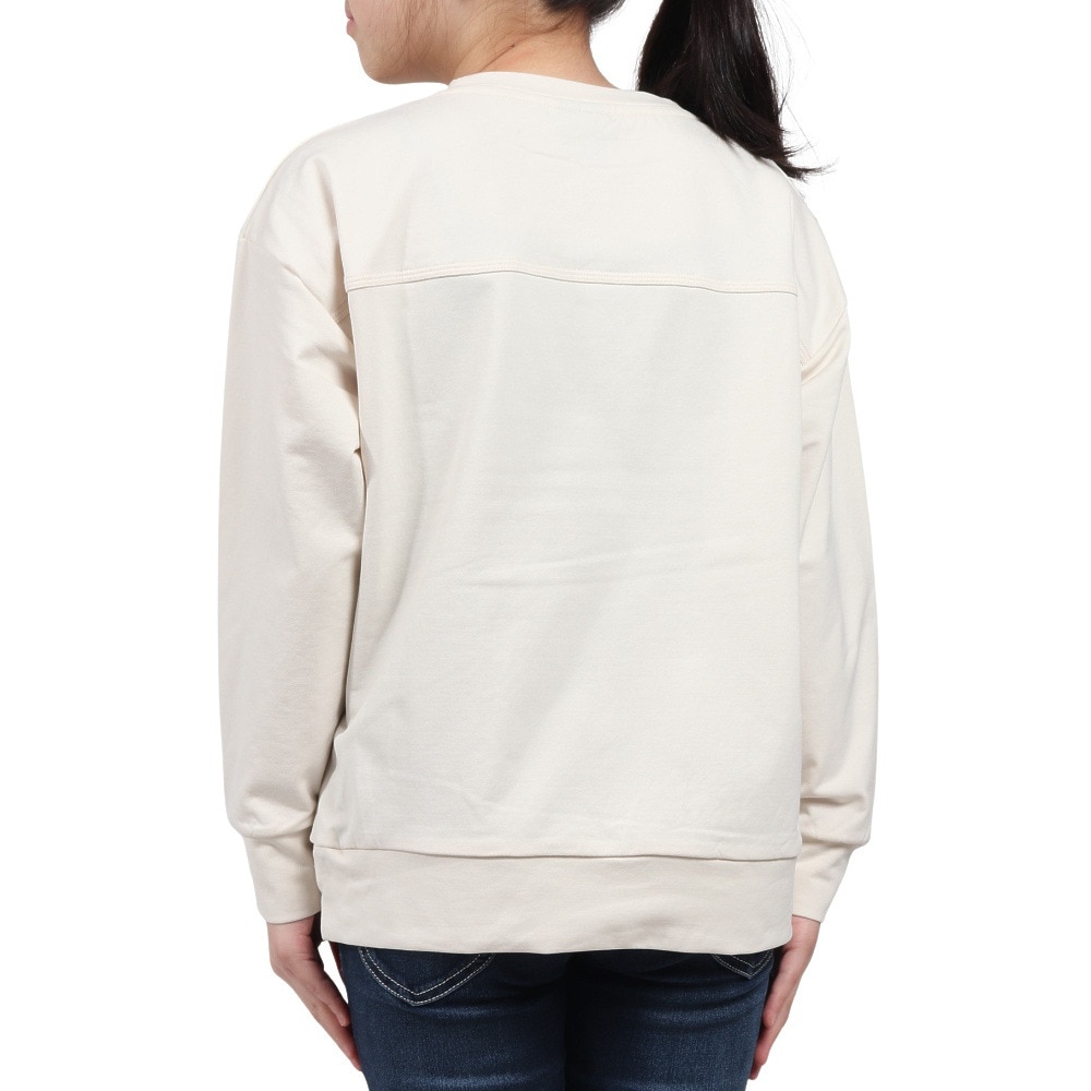 ニューバランス（new balance）（キッズ）吸水速乾 リニアロゴ スウェットクルー 長袖 Tシャツ ABT45505LIN