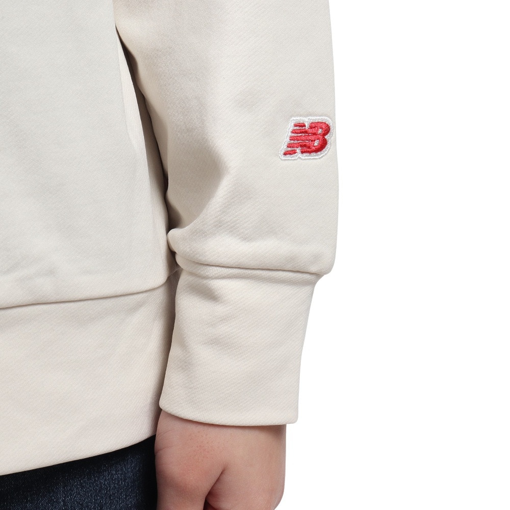 ニューバランス（new balance）（キッズ）吸水速乾 リニアロゴ スウェットクルー 長袖 Tシャツ ABT45505LIN