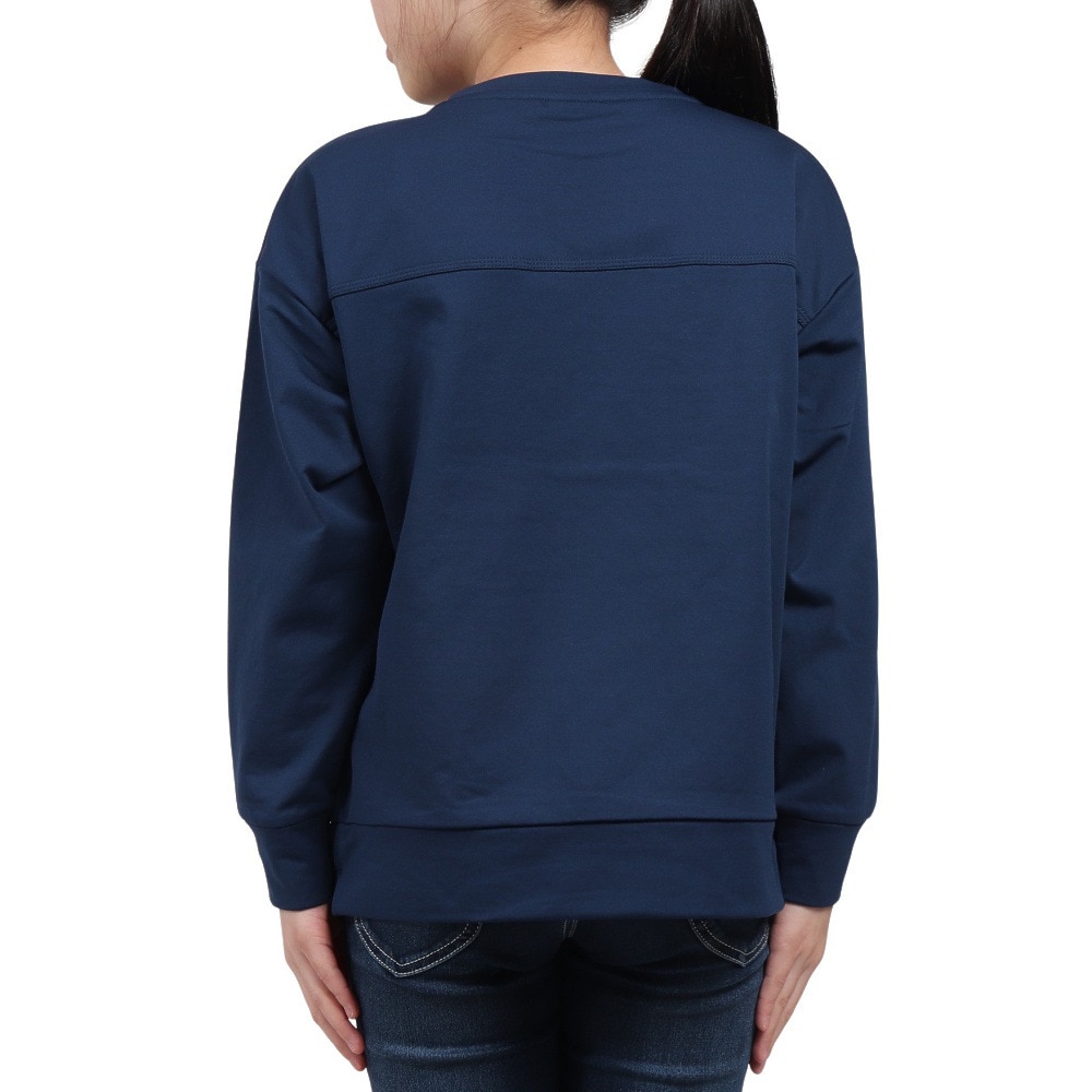 ニューバランス（new balance）（キッズ）吸水速乾 リニアロゴ スウェットクルー 長袖 Tシャツ ABT45505NNY