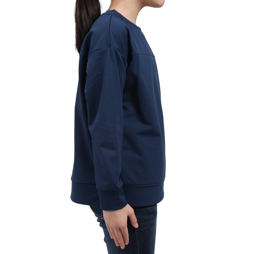 ニューバランス（new balance）（キッズ）吸水速乾 リニアロゴ スウェットクルー 長袖 Tシャツ ABT45505NNY
