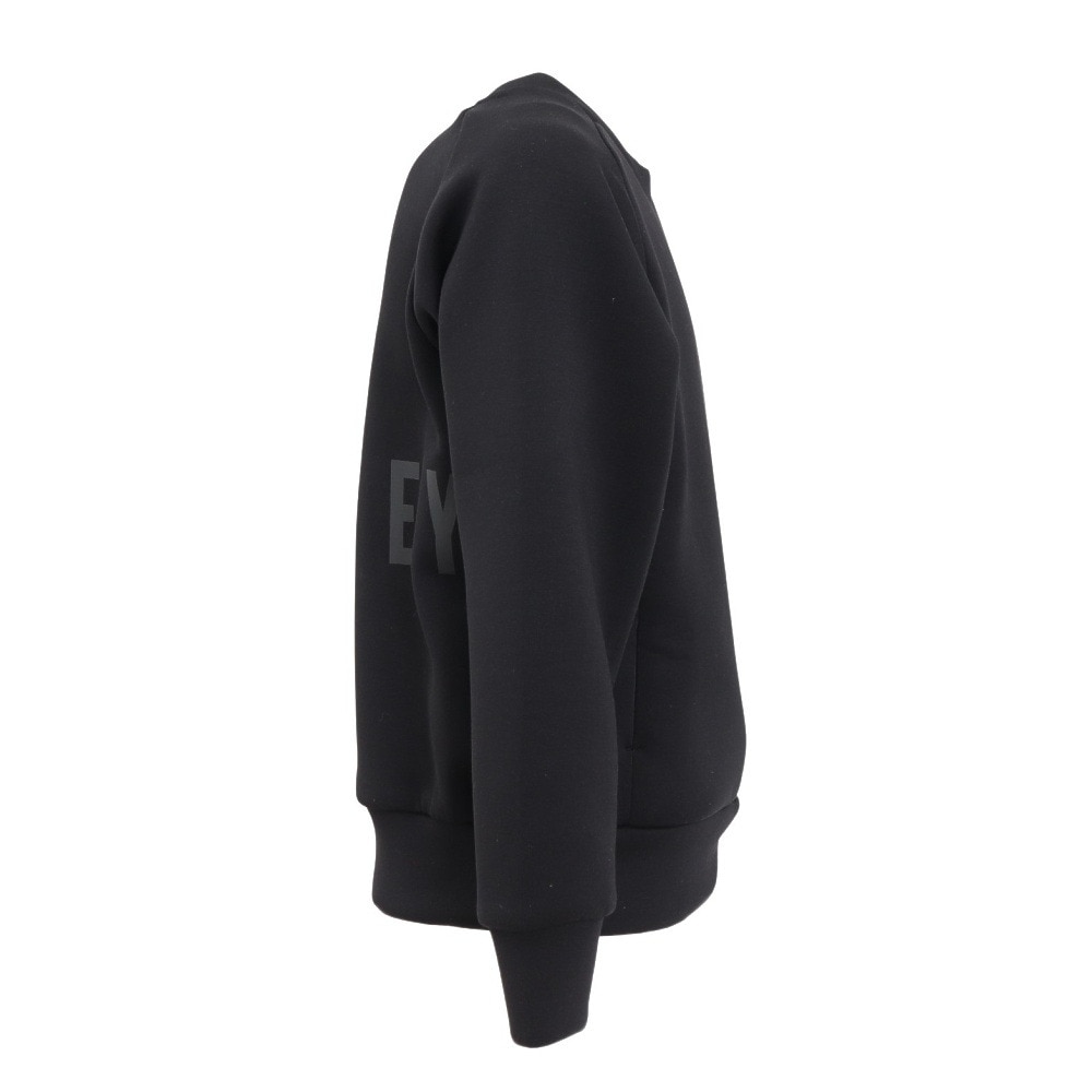ハーレー（HURLEY）（キッズ）ボーイズ ファントム スウェット クルー BCFL242001-BLK