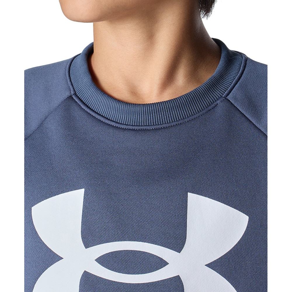 アンダーアーマー（UNDER ARMOUR）（キッズ）テック テリー ロゴ クルー 長袖Tシャツ 1381171 044