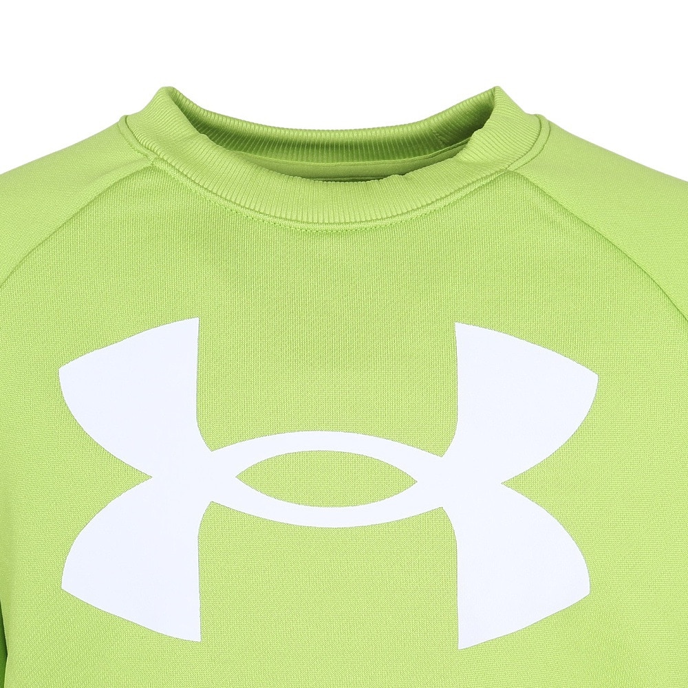 アンダーアーマー（UNDER ARMOUR）（キッズ）ジュニア テック テリー ロゴ クルー スウェットシャツ 1381171 326