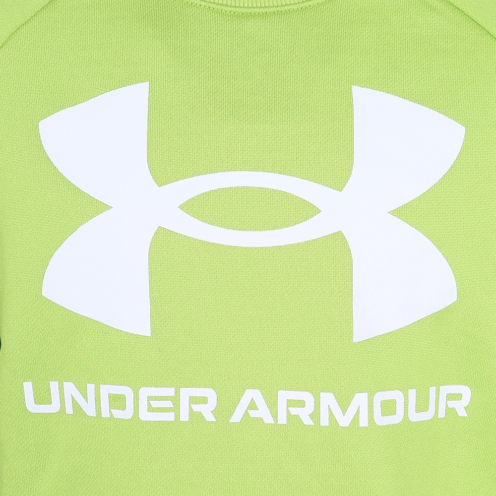 アンダーアーマー（UNDER ARMOUR）（キッズ）ジュニア テック テリー ロゴ クルー スウェットシャツ 1381171 326