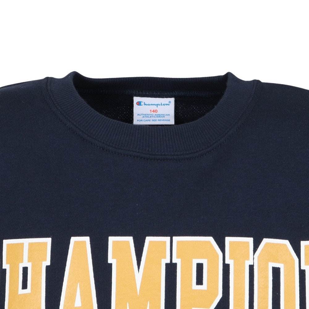 チャンピオン（CHAMPION）（キッズ）ジュニア クルーネック スウェット CK-C006 370