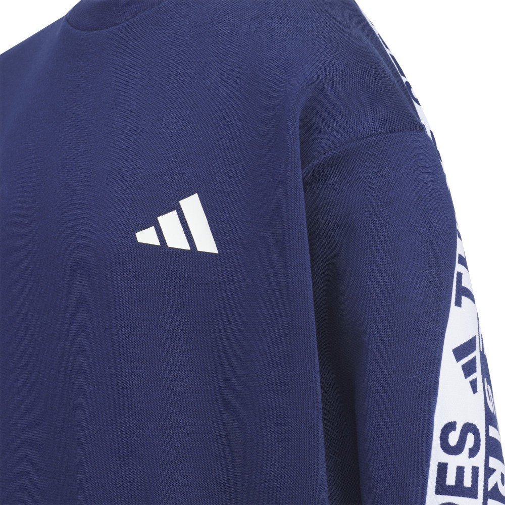 アディダス（adidas）（キッズ）キッズ ワーディングパック ルーズフィット フレンチテリー スウェット VM704-KA3778