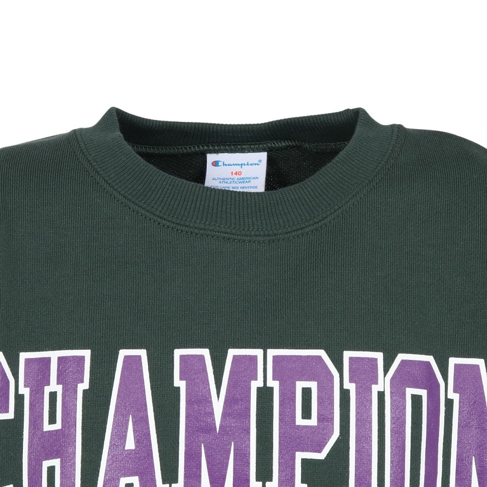 チャンピオン（CHAMPION）（キッズ）ジュニア クルーネック スウェット CK-C006 605