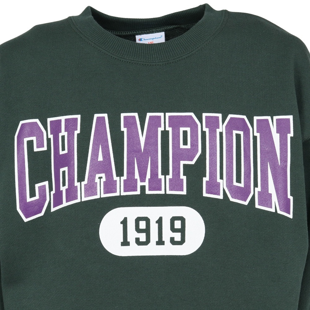 チャンピオン（CHAMPION）（キッズ）ジュニア クルーネック スウェット CK-C006 605