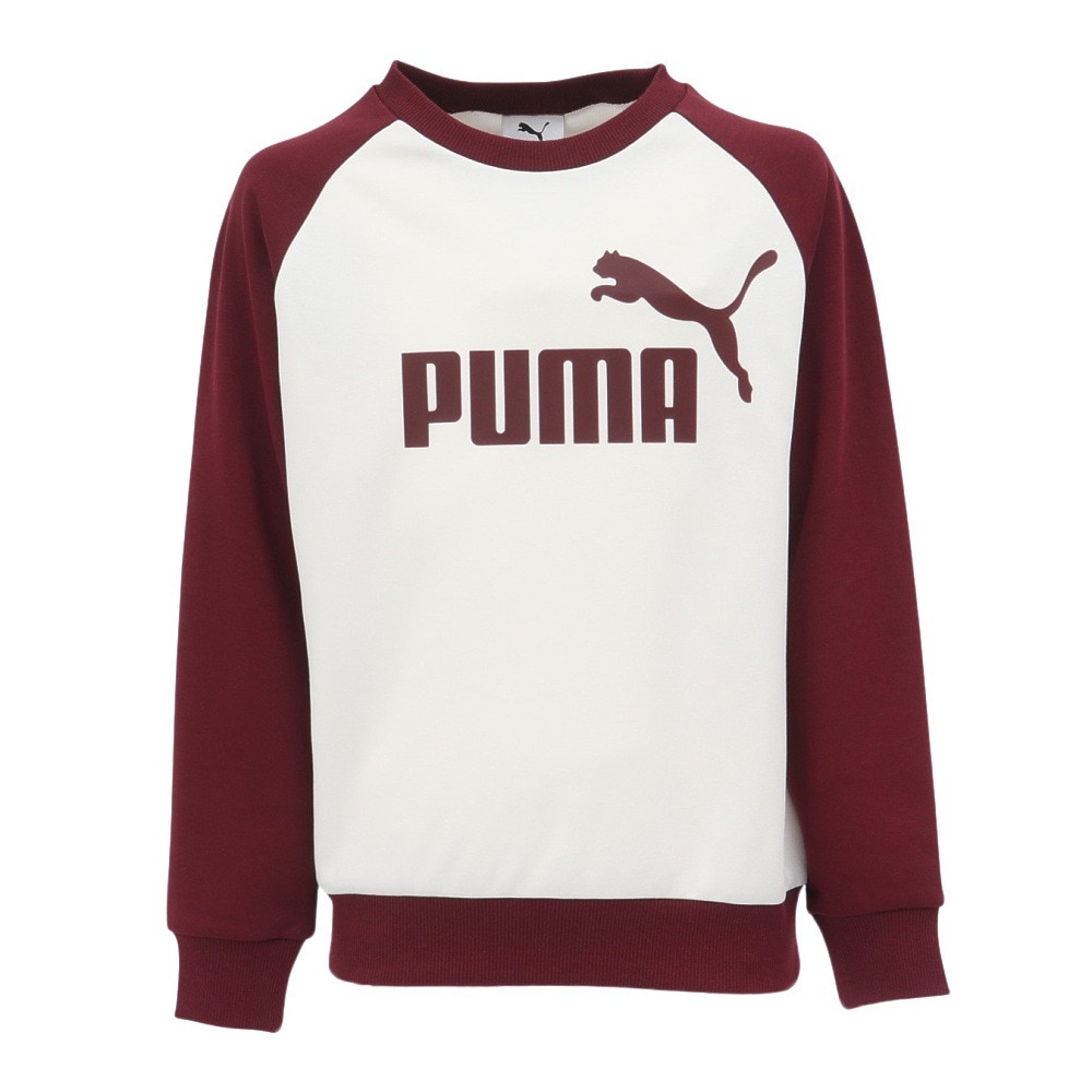 プーマ（PUMA）（キッズ）ジュニア ボーイズ ESS MX クルー スウェットシャツ 689984 87 ENJ