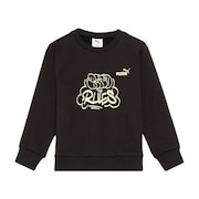(キッズ)ボーイズ ミッド90S クルー スウェット 689987 01 BLK