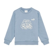 (キッズ)ボーイズ ミッド90S クルー スウェット 689987 34 LBLU