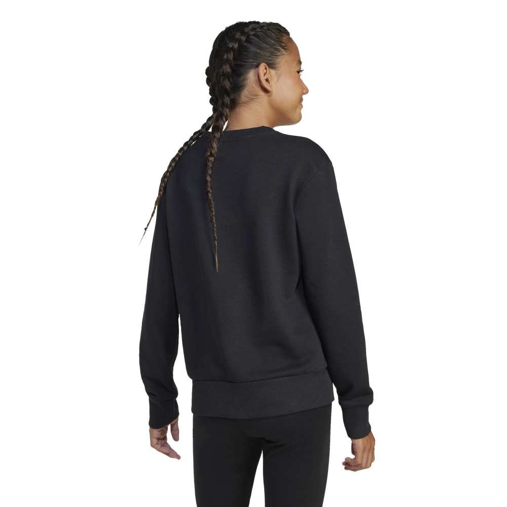 SUPER JUNIOR ブラック スウェット アディダス（adidas）（キッズ）エッセンシャルズ スウェットシャツ