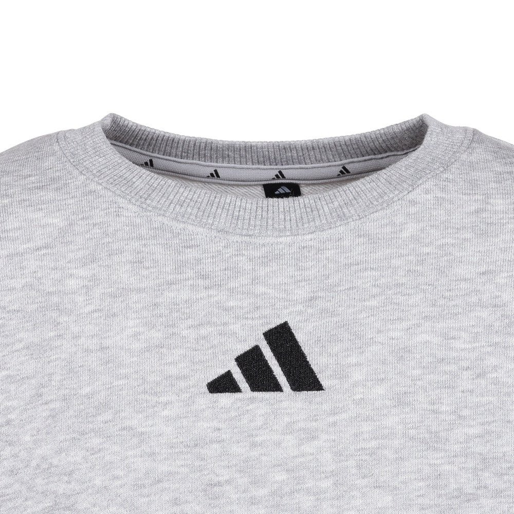 アディダス（adidas）（キッズ）キッズ エッセンシャルズ スリーストライプス フレンチテリー 長袖スウェットシャツ TT292-KV0497