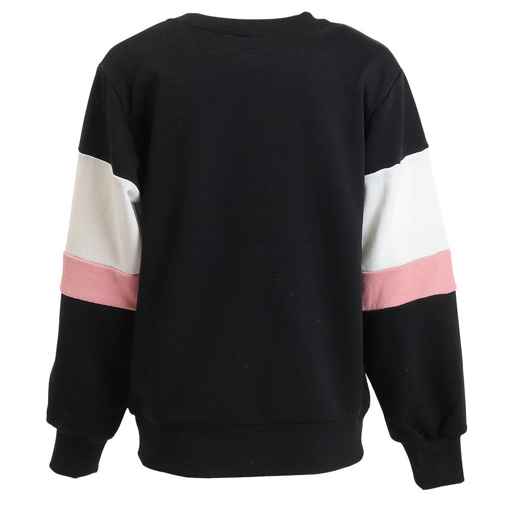 フィラ（FILA）（キッズ）スウェット トレーナー プルオーバー ガールズ クルースウェット 142-700BLK