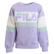 フィラ（FILA）（キッズ）スウェット トレーナー プルオーバー ガールズ クルースウェット 142-700LAV