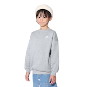ナイキ(NIKE)(キッズ)ジュニア スポーツウェア クラブフリース オーバーサイズド 長袖スウェットシャツ FD2923-063