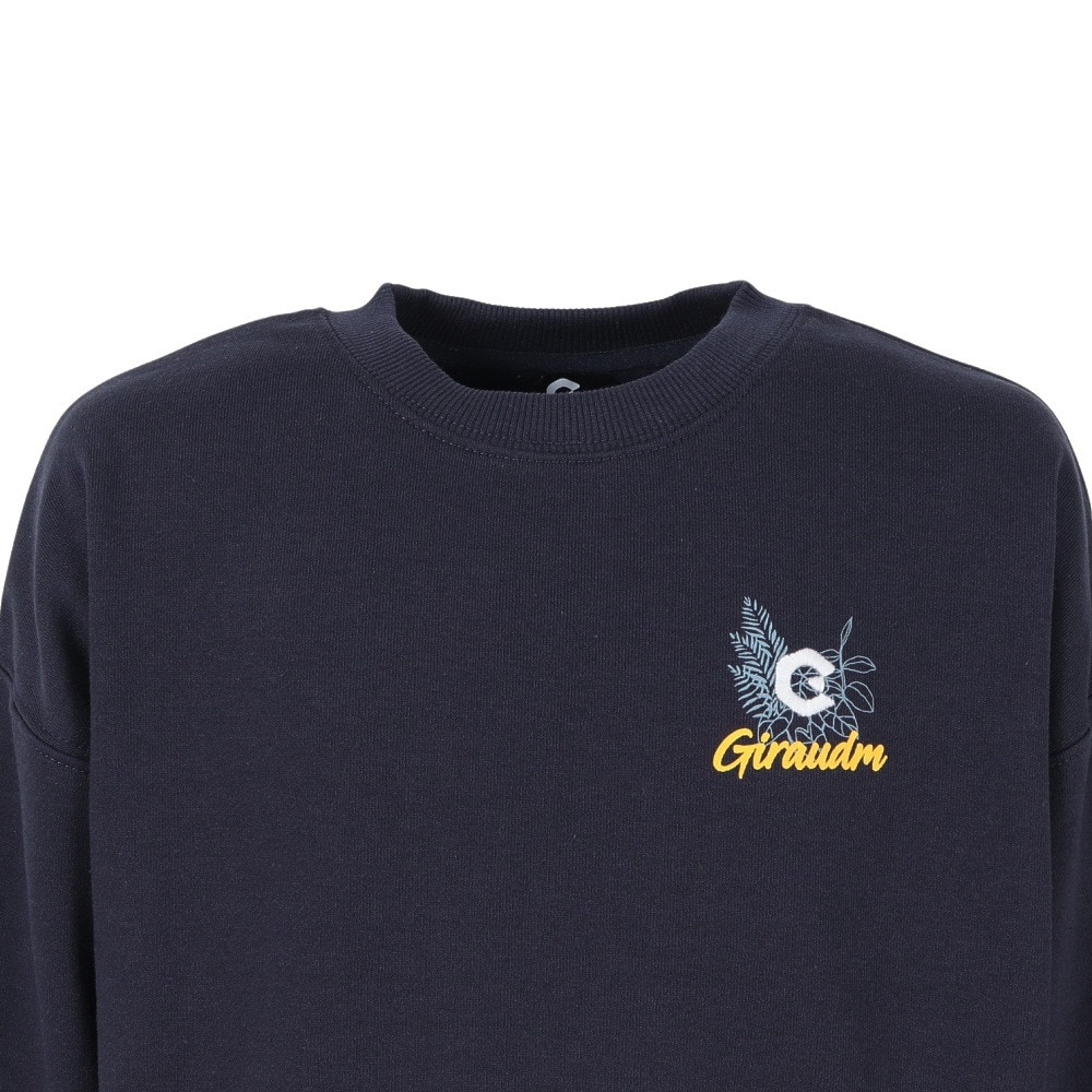 ジローム（GIRAUDM）（キッズ）クルーネック スウェットシャツ SW4F0053-TR862-GRCD NVY