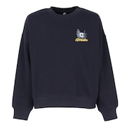 (キッズ)クルーネック スウェットシャツ SW4F0053-TR862-GRCD NVY