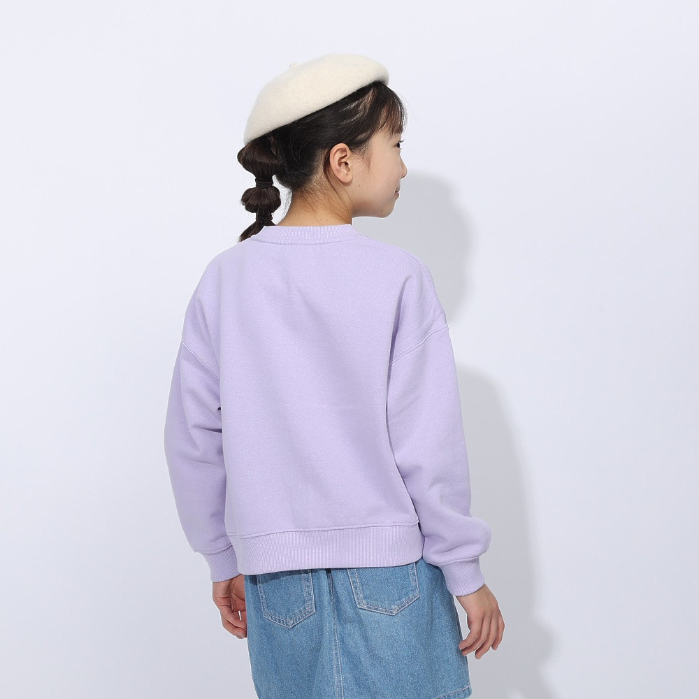 ジローム（GIRAUDM）（キッズ）クルーネック スウェットシャツ SW4F0053-TR862-GRCD PUL
