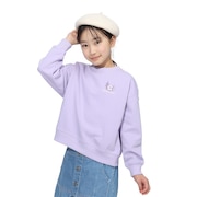 (キッズ)クルーネック スウェットシャツ SW4F0053-TR862-GRCD PUL