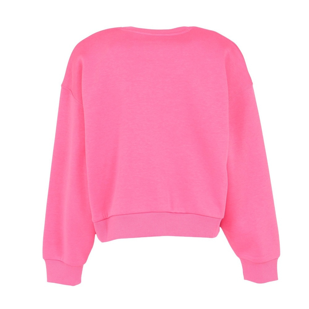 アンダーアーマー（UNDER ARMOUR）（キッズ）ガールズ ライバルフリース オーバーサイズ クルーネック 1389281 672